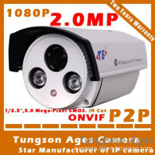 NEW!! ONVIF P2P 2 Megapixel CCTV Camera with 2 Array LED for 40-50M
